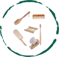 Zero-Waste Bamboo Bath Spa Self-Care Accessories Bundle