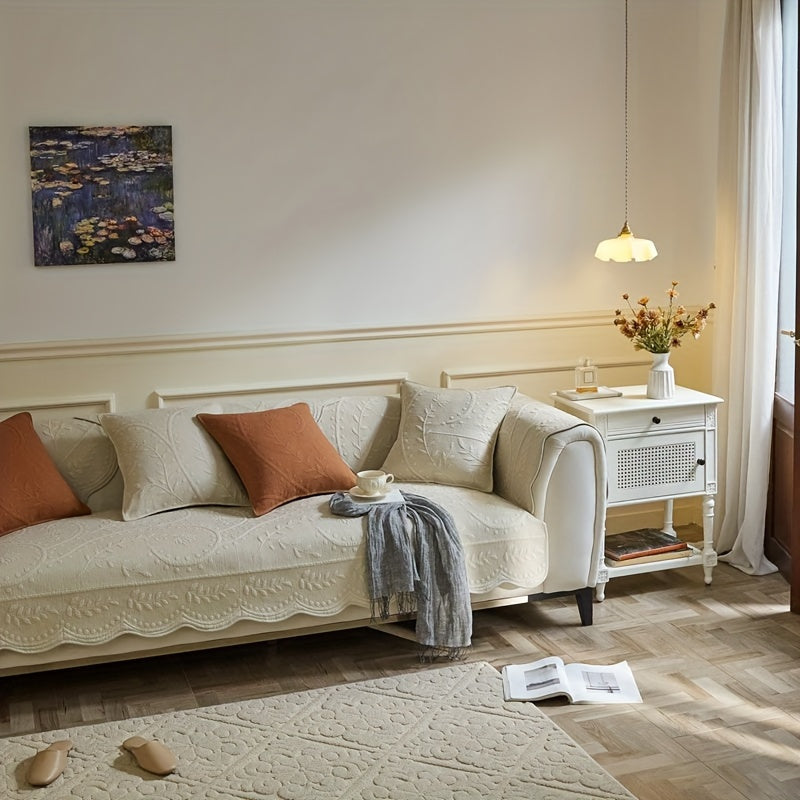 Quilted Autum Waterproof Sofa Cover for Pets