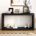Modern Minimalist Entrance Table, Square Shaped Fashion Design, Easy