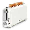 Fits-Anywhere 750W Slim Toaster with 6 Shade Settings, Cancel, Reheat & Defrost, Removable Crumb Tray - Perfect Toast Every Time!