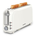 Fits-Anywhere 750W Slim Toaster with 6 Shade Settings, Cancel, Reheat & Defrost, Removable Crumb Tray - Perfect Toast Every Time!