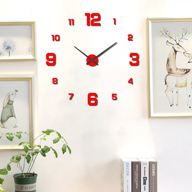 Frameless Modern Wall Clock