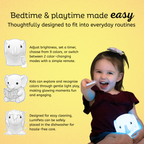LumiPets® Eggbert the Elephant- Children's Touch Night Light