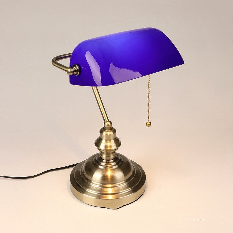 Retro Vintage European Banker's LED Desk Lamp