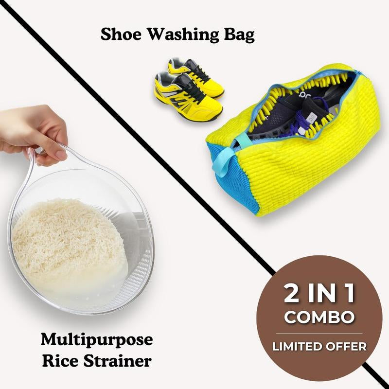 Washing Machine Shoe Washing Bag, Durable Zipper, Shoe Storage Bag