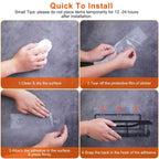 5-Pack: Shower Caddy, Pantry, Kitchen Shelves with 18 Inbuilt Hooks