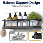 Kitchen Caddy  Shower Caddy  Pantry Caddy  No Drilling Rustproof Adhesive Organizers