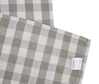 Fennco Styles Classic Gingham Checkered Tablecloth - Check Pattern Table Cover for Everyday Use, Country Theme Party, Banquets and Home Décor