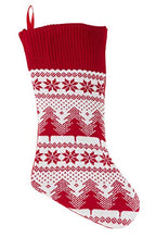 Fennco Styles Holiday Christmas Knit Sweater Hanging Stocking - Sold per 1