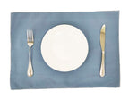 Fennco Styles Buffalo Check Double Layers Reversible Placemats 14" W x 20" L, Set of 4 - Handmade in USA - Plaid Table Mats for Everyday Use, Banquet, Holiday, Family Gathering, Special Occasion