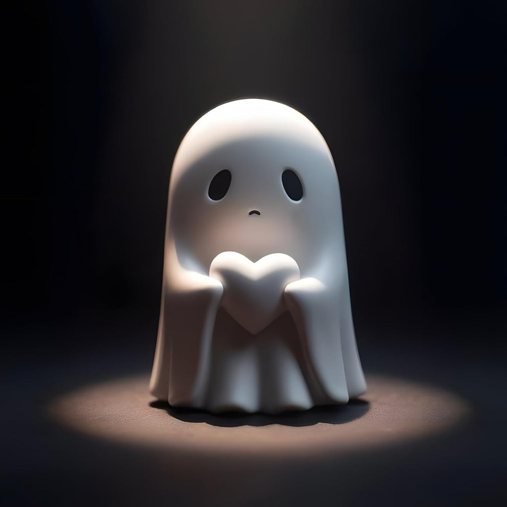 Halloween Ghost Figurines, 5 Spooky Styles