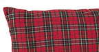 Fennco Styles Holiday Tartan Plaid Dazzle Christmas Decorative Throw Pillow