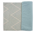 Fennco Styles Contemporary Chevron Tassel Cotton Blend 14 x 71 Inch Table Runner – Woven Table Runner for Indoor Party, Family Gathering, Beach House and Home Décor