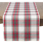Fennco Styles Classic Plaid Design Tabletop Collection