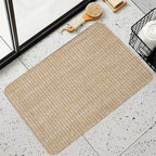 Wicker  Water and Dirt-Trapping Bath Mat Entry Mat