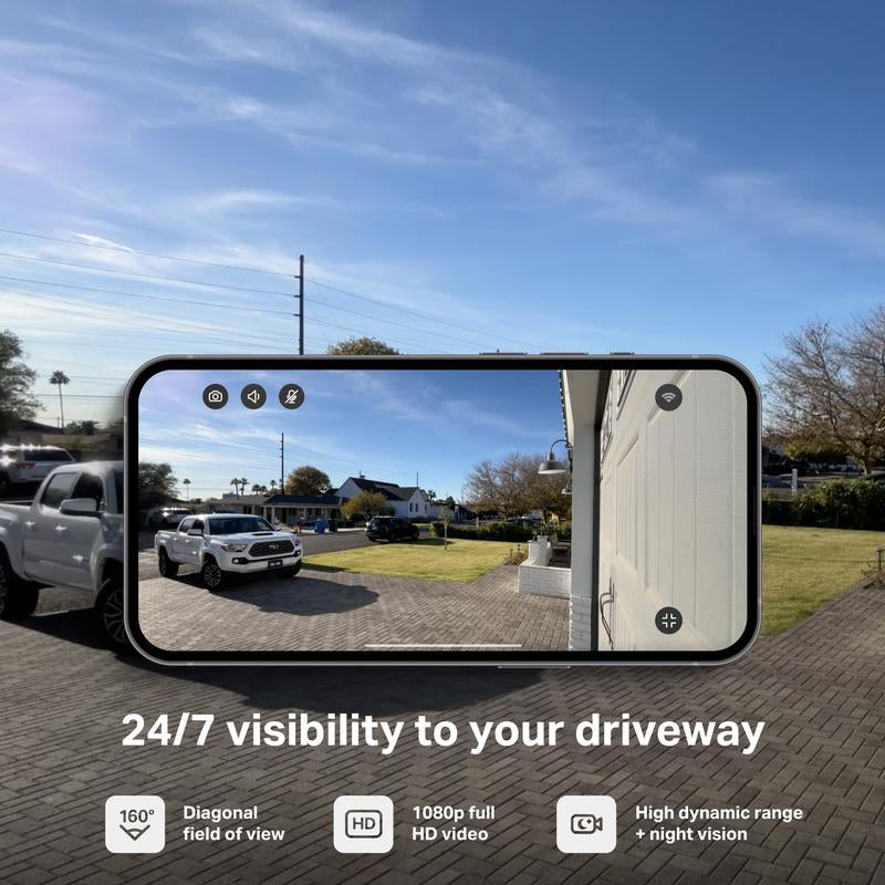 Myq Smart Garage Door Video Keypad with Wide-Angle Camera, Customizable PIN Codes, and Easy Access to Garage via Myq App, Compatible with Liftmaster, Chamberlain, and Craftsman Openers. See & Control Your Garage from Anywhere.