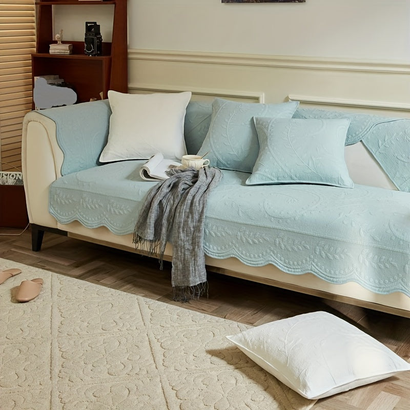 Quilted Autum Waterproof Sofa Cover for Pets