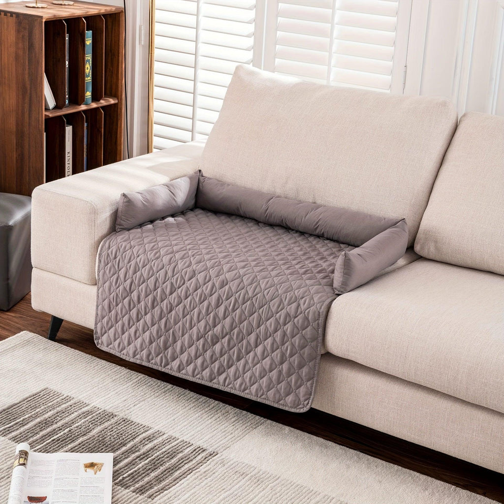 Fluffy Calming Dog Bed Sofa Cover