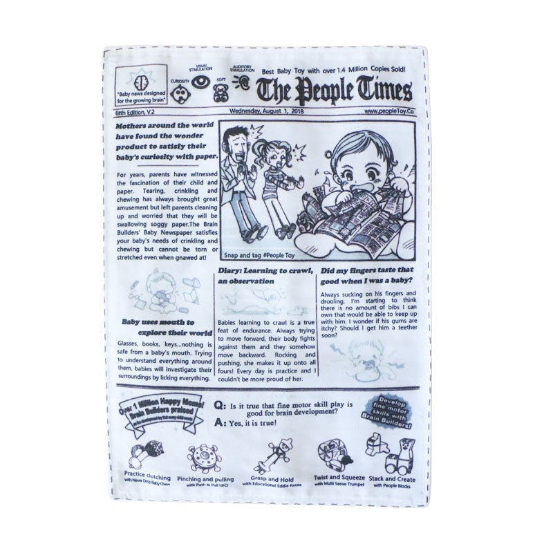 Crinkle Paper Durable Chew Dog Toy