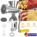 Manual Meat Grinder Heavy Duty Hand Operated Mincer Sausage Maker Machine Noodle Maker Kitchen Food Grinder For Pork Beef Pepper