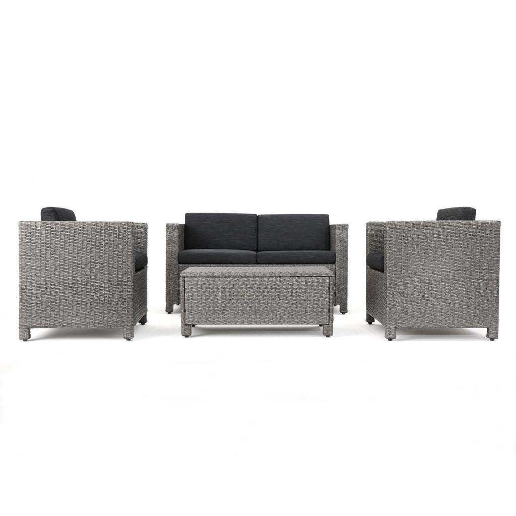 Puerta 4-Piece Outdoor Wicker Sofa Set