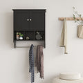 Bathroom Cabinet Medicine Cabinet, Black, Bathroom Kitchen