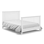 Solstice 5-In-1 Convertible Baby Crib, White