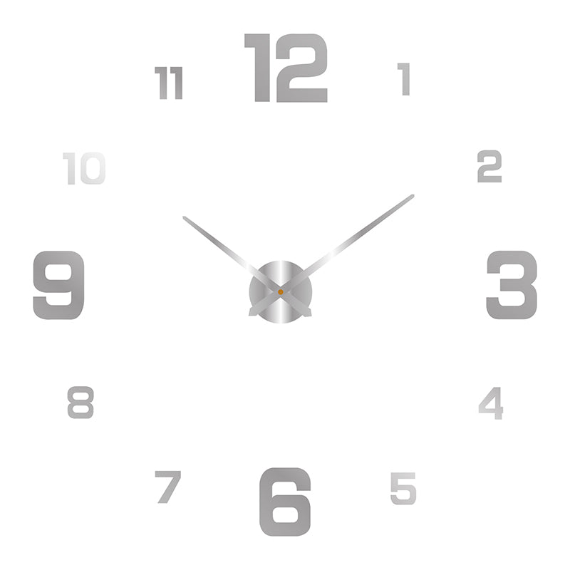 Frameless Modern Wall Clock