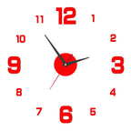 Frameless Modern Wall Clock