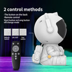 360 Rotatable Head Astronaut Galaxy Projector