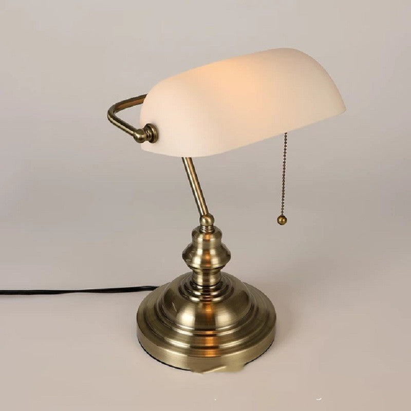 Retro Vintage European Banker's LED Desk Lamp