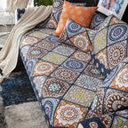 Colorful Boho Sofa Cover Pet Protector