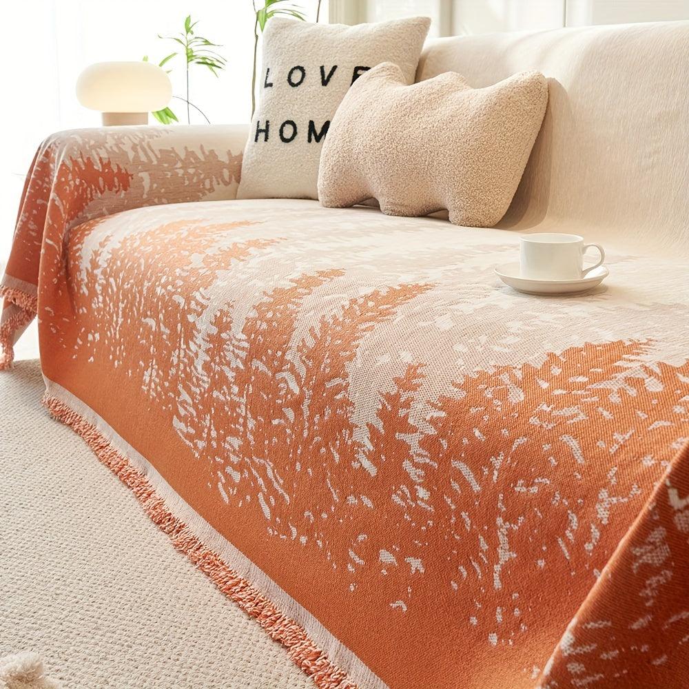 Sofa Cover Contemporary Forest Autumn & Holidays, Waterproof Pet Protection