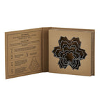 6-Piece Snowflake Cookie Cutter Set Book Box