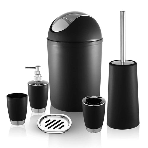 6-Piece Bathroom Accessories Set