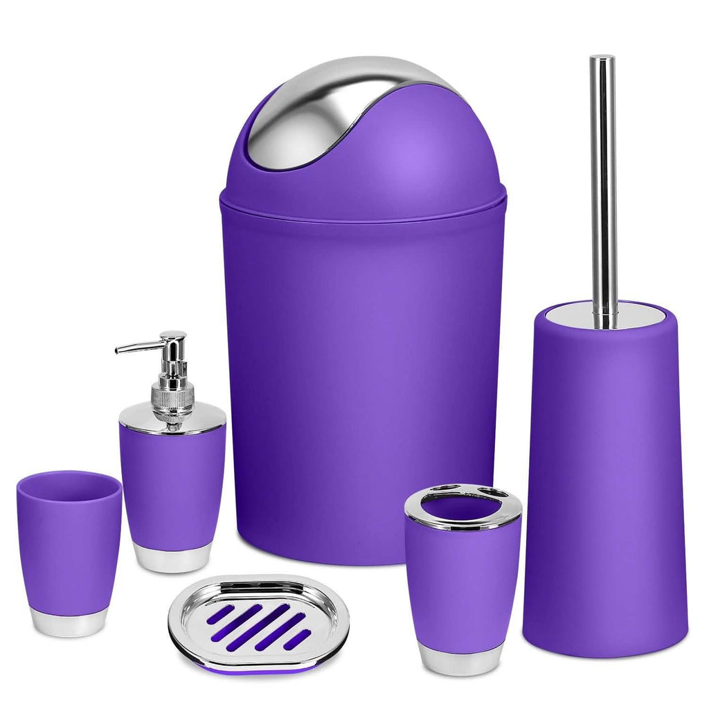 6-Piece Bathroom Accessories Set
