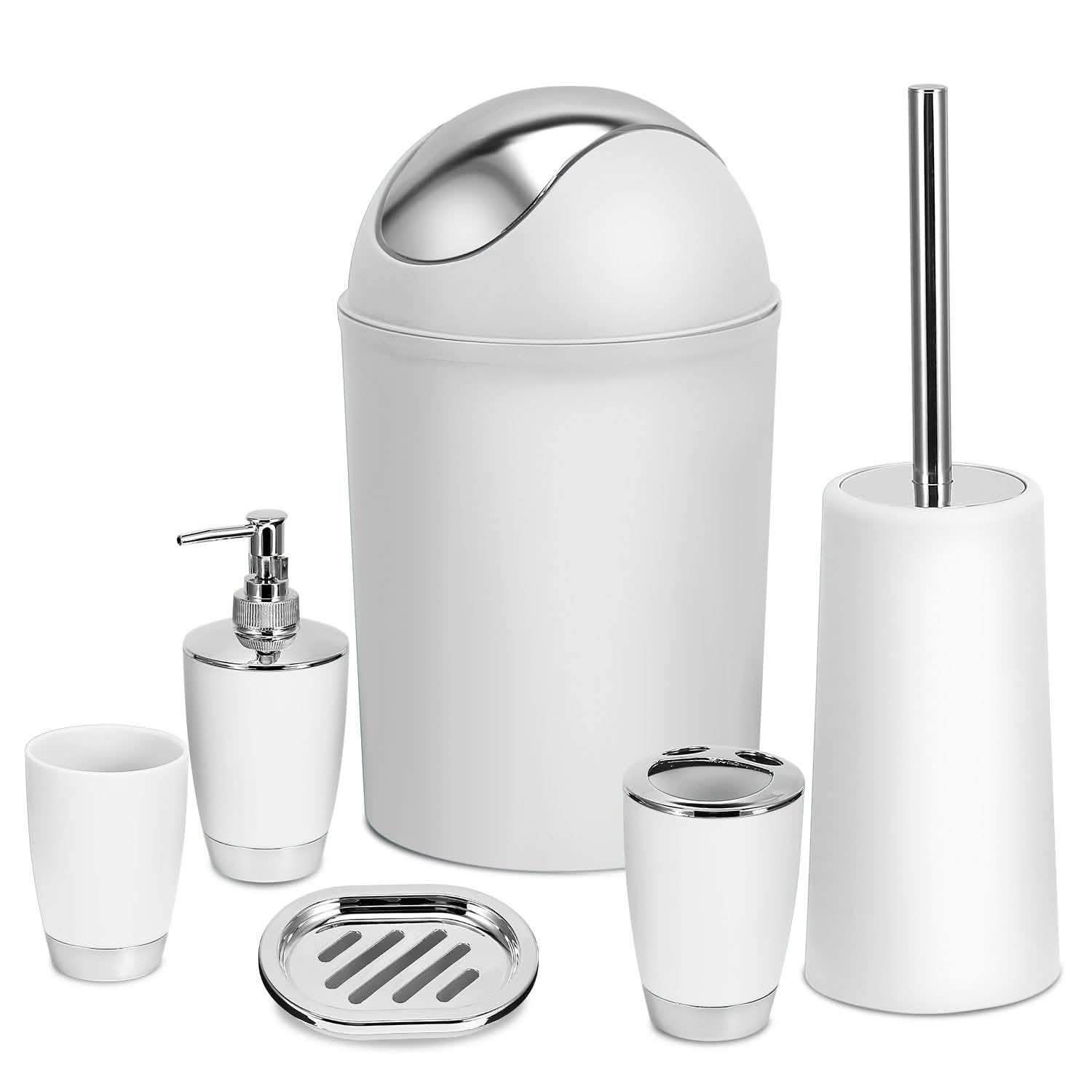 6-Piece Bathroom Accessories Set