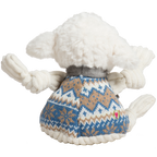 Leo Lamb Plush Dog Toy Knottie®