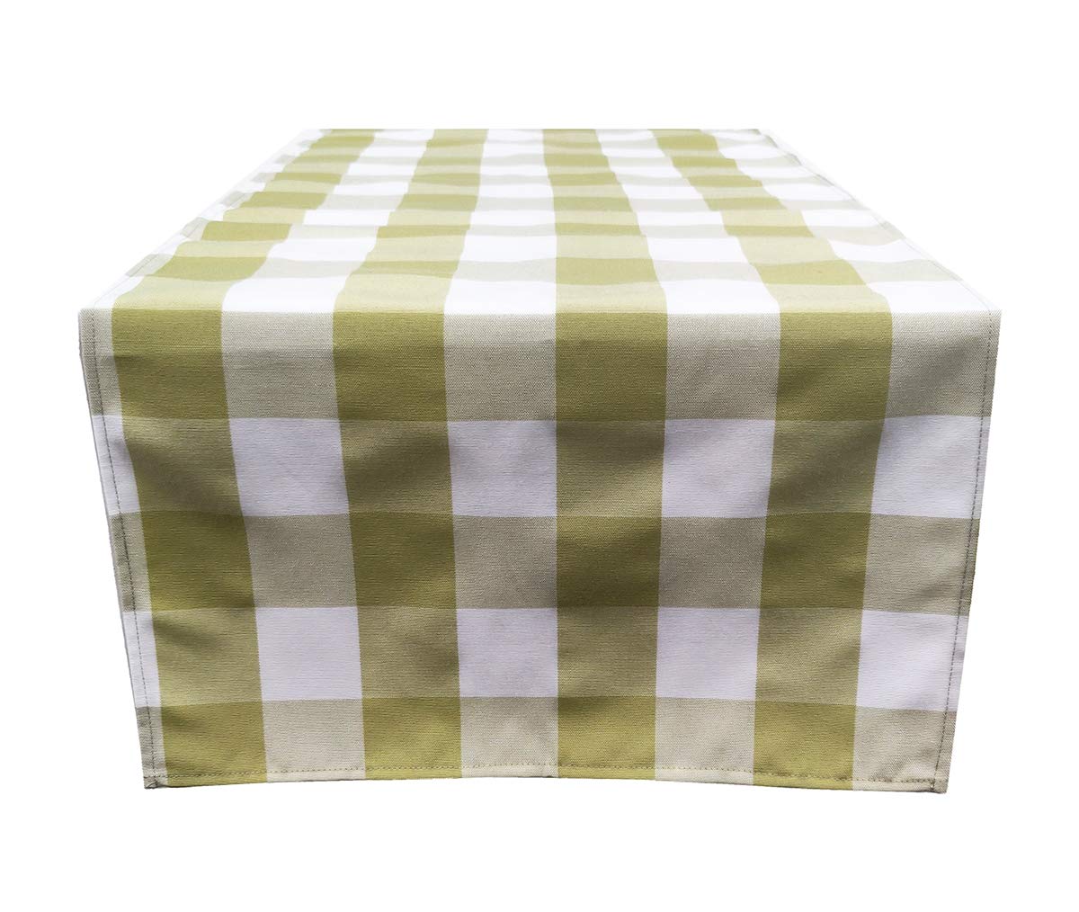 Fennco Styles Buffalo Check Design Table Runner - Handmade in USA - Plaid Rustic Table Cover for Everyday Use, Banquet, Holiday, Family Gathering and Special Occasion
