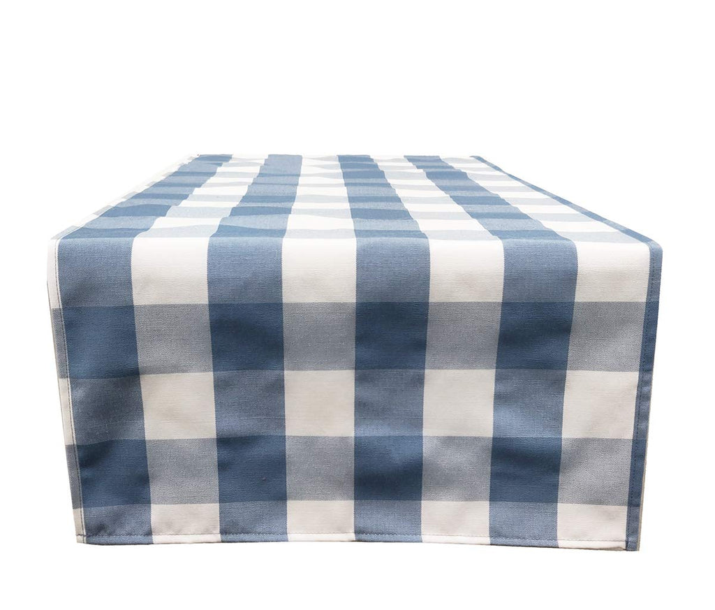 Fennco Styles Buffalo Check Design Table Runner - Handmade in USA - Plaid Rustic Table Cover for Everyday Use, Banquet, Holiday, Family Gathering and Special Occasion