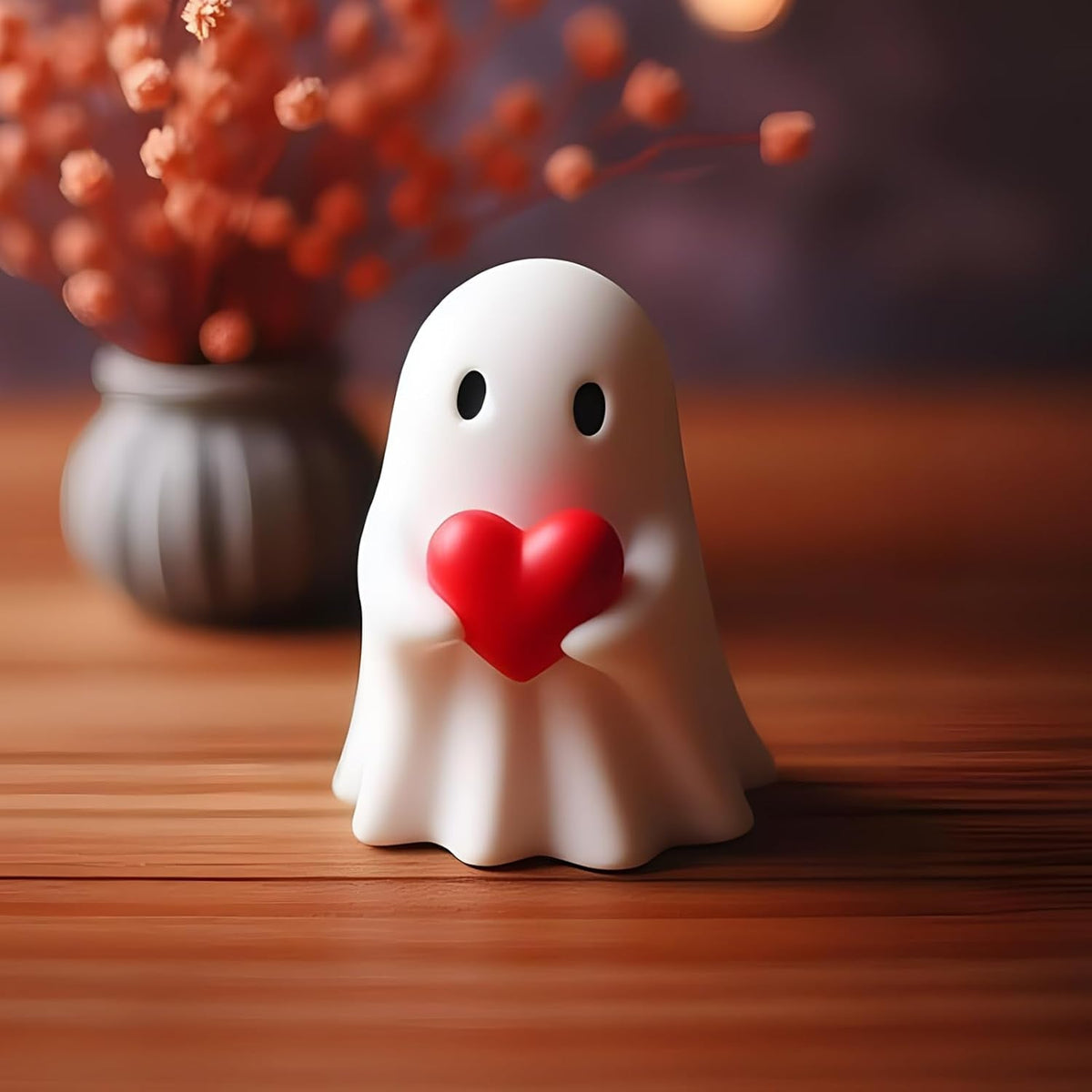 Halloween Ghost Figurines, 5 Spooky Styles