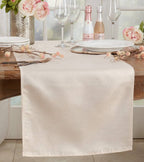 Fennco Styles Elegant Shimmering Table Runner 18" W x 54" L - Shine Table Cover for Home, Dining Room, Banquet, Holiday, Christmas, Wedding Décor and Special Occasion