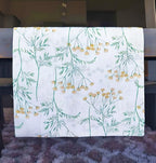 Fennco Styles Floral Print Design Everyday Table Runner 13" W x 71" L - Summer Flower Table Cover for Home Décor, Dining Table, Banquet, Holiday and Family Gatherings