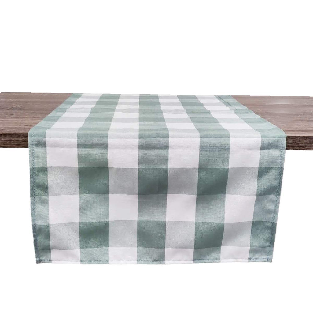 Fennco Styles Buffalo Check Design Table Runner - Handmade in USA - Plaid Rustic Table Cover for Everyday Use, Banquet, Holiday, Family Gathering and Special Occasion