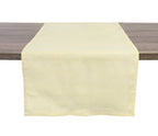 Fennco Styles Farmhouse Neutral Striped 100% Pure Cotton Tablecloth - Yellow Tablecloth for Everyday Use, Banquets, Family Gathering, Special Events and Home Décor