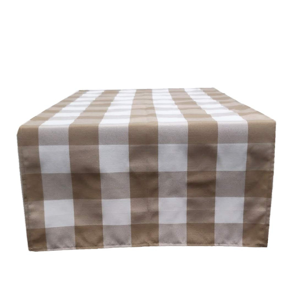 Fennco Styles Buffalo Check Design Table Runner - Handmade in USA - Plaid Rustic Table Cover for Everyday Use, Banquet, Holiday, Family Gathering and Special Occasion