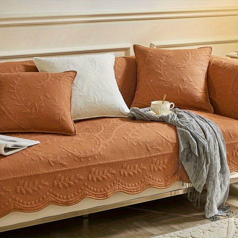 Quilted Autum Waterproof Sofa Cover for Pets