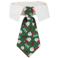 British Style Christmas Dog Tie