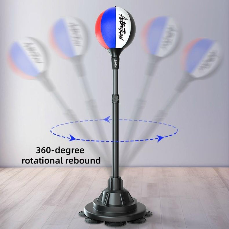 Boxing Training Ball for Stress Relief & Exercise with Powerful Suction Cup Suitable for Various Floors Ideal for Home Gym & On-The-Go Use
