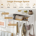 Entryway Wall Coat Rack Wall Mounted Coat Clothes Rack - Home Spa Robe Rack